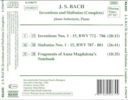 Inventions and Sinfonias (Complete)