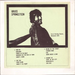 Live at the Roxy Theater, Hollywood 1978