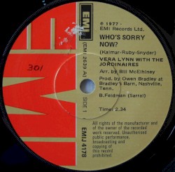 Who's Sorry Now? / My Mother's Eyes