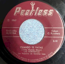 Cuando te vayas / Primer amor