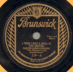 I Wish I Was a Mole in the Ground / Mountain Dew