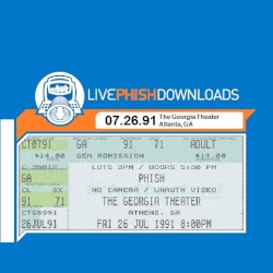1991-07-26: The Georgia Theatre, Atlanta, GA, USA