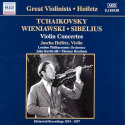 Tchaikovsky, Wieniawski, Sibelius: Violin Concertos