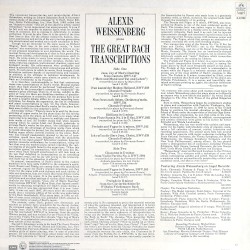 The Great Bach Transcriptions