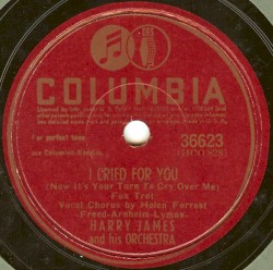 I Cried for You / Let Me Up