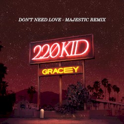 Don’t Need Love (Majestic remix)