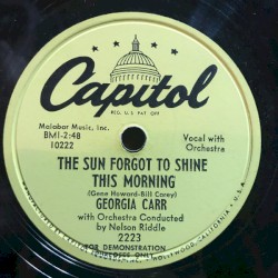 The Sun Forgot to Shine This Morning / The Whisp'ring Serenade