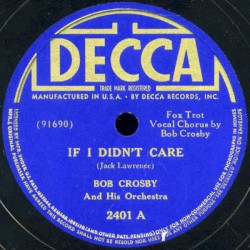 If I Didn't Care / At a Little Hot Dog Stand