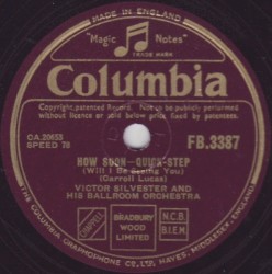 How Soon (Will I Be Seeing You) / Poem