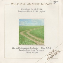 Symphony no. 40, K. 550 / Symphony no. 41, K. 551 “Jupiter”