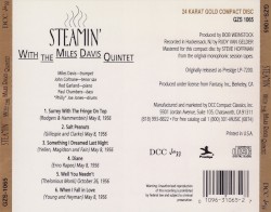 Steamin’ With the Miles Davis Quintet