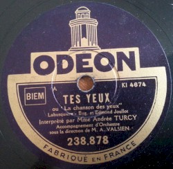 Tes yeux / Nous deux