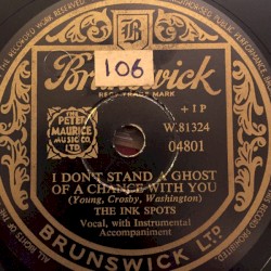 I Don't Stand a Ghost of a Chance With You / I'm Lucky I Have You