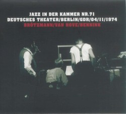 Jazz in der Kammer Nr.71: Deutsches Theater / Berlin / GDR / 04 / 11 / 1974