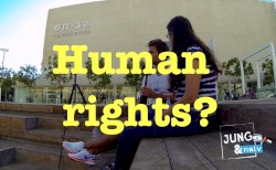 Jung & Naiv #188, „in Israel: Human Rights“