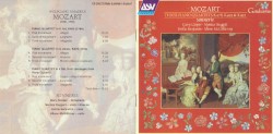 Mozart - Three Piano Quartets K478, K493 & K452