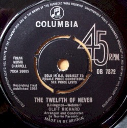 The Twelfth of Never / I’m Afraid to Go Home