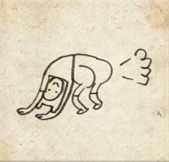 A PICTURE OF FINN FARTING