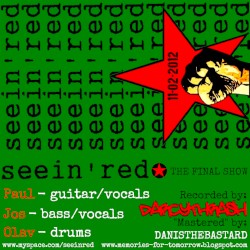 2012-02-11: Distortion to Deafness: The Final Show: OCCII, Amsterdam, NL