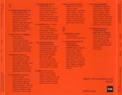 Organic Music Theatre: Festival de jazz de Chateauvallon 1972