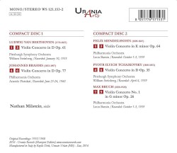 Concertos for Violin