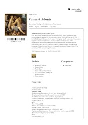 Venus & Adonis