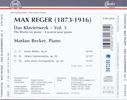 Das Klavierwerk, Volume 5