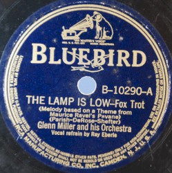 The Lamp Is Low / Blue Evening
