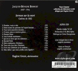 Sermon sur la mort (Caréme de 1662)