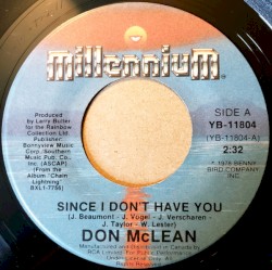 Since I Donβt Have You