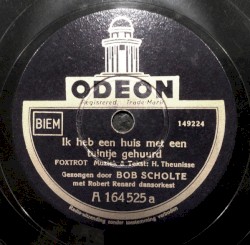 Ik heb een huis met een tuintje gehuurd / Een-twee-drie-vier, ober een bier!