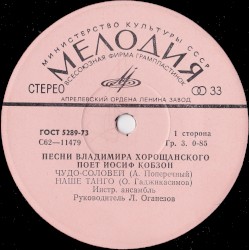 Песни Владимира Хорощанского