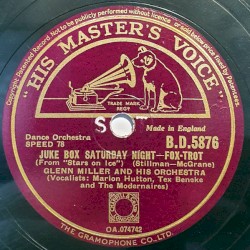 Juke Box Saturday Night / Sleepy Town Train