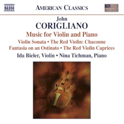 Music for Violin and Piano: Violin Sonata / The Red Violin: Chaconne / Fantasia on an Ostinato / The Red Violin Caprices