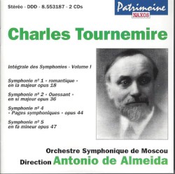 Intégrale des symphonies, volume I: Symphonie n° 1 "romantique" en la majeur, op. 18 / Symphonie n° 2 "Ouessant" en si majeur, op. 36 / Symphonie n° 4 "Pages symphoniques", op. 44 / Symphonie n° 5 en fa mineur, op. 47