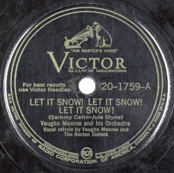Let It Snow, Let It Snow, Let It Snow / When the Sandman Rides the Trail