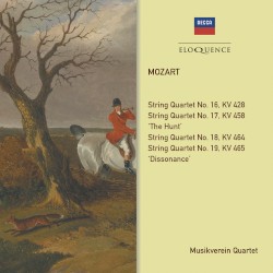 String Quartets KV 428, 458, 464, 465