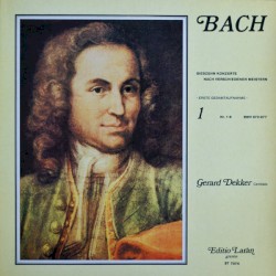 Siebzehn Konzerte Nach Verschiedenen Meistern Für Cembalo Solo - 1