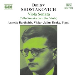 Viola Sonata / Cello Sonata (arr. for Viola)