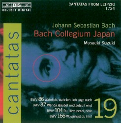 Cantatas, Volume 19