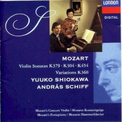 Violin Sonatas K. 379, K. 304, K. 454 / Variations K. 360