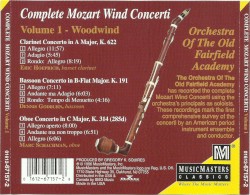 Complete Wind Concerti, Volume I: Woodwind