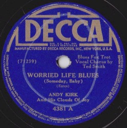 Worried Life Blues (Someday, Baby) / Boogie Woogie Cocktail