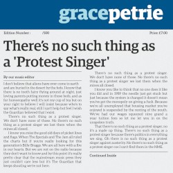 There’s No Such Thing as a Protest Singer