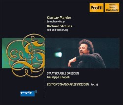 Gustav Mahler: Symphony no. 9 / Richard Strauss: Tod und Verklarung