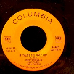 If That’s the Only Way