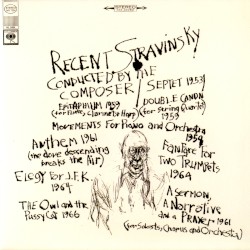 Recent Stravinsky Conducted by the Composer