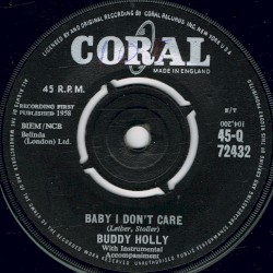 Baby I Don’t Care / Valley of Tears