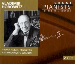 Great Pianists of the 20th Century, Volume 48: Vladimir Horowitz II