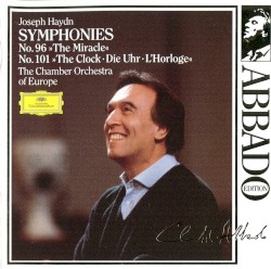 Symphonies no. 96 "The Miracle" / no. 101 "The Clock"